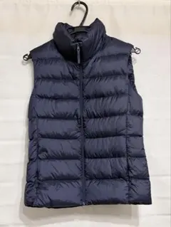 UNIQLO ウルトラライトダウン ベスト S ネイビー ユニクロ