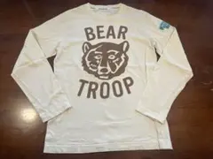 inhabitant インハビタント ロンT ベアー柄 XS