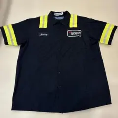 CINTAS シンタス ワークシャツ リフレクター ネイビー ヴィンテージ ②