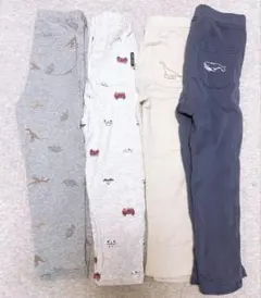 プティマイン　レギンス　4枚セット　100