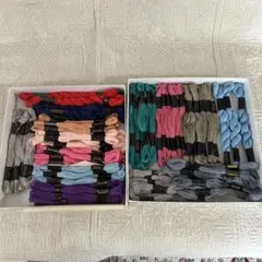 刺繍糸　約70本 COSMO 、OLYMPUS