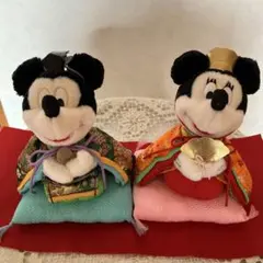 ミッキー ミニー ひな祭り ぬいぐるみセット