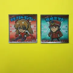 エヴァンゲリオンマン　ビックリマンコラボシール