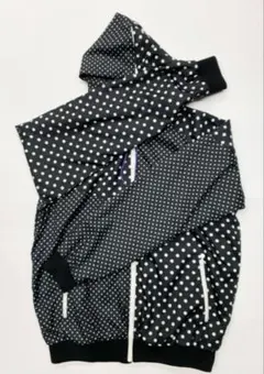 Nike BEAMSドット柄 ナイロンジャケット パーカー Lサイズ