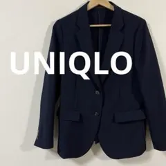 ユニクロ　UNIQLO　感動ジャケット　レディース　Lサイズ　ネイビー　美品