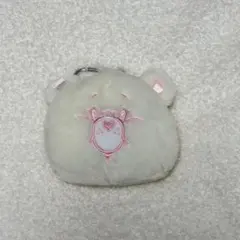 ケアベア カラビナ付きぬいぐるみファスナーポーチ スパークルハートベア