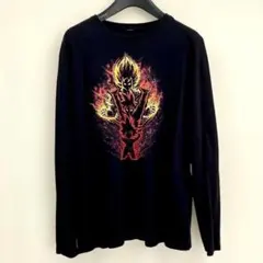 ドラゴンボール Tシャツ 長袖Tシャツ ブラック 長袖 古着