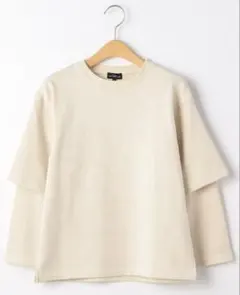 グリーンレーベル 長袖カットソー　135 トップス　ホワイト