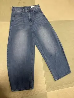 LAKOLE カーブデニムパンツ ユーズドウォッシュMのサムネイル