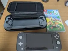 Nintendo Switch Lite グレー 本体 + どうぶつの森＋α