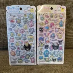 【新品】　サンリオ　プチドロップステッカー　ボンボンドロップシール　2点セット