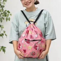 ScoLar スカラー×仲宗根泉 HY コラボ 折りたたみリュック ピンク軽量