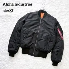 アルファインダストリーズ MA-1 フライトジャケット ブラック XS