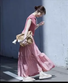 vis　ドッキングニットワンピース