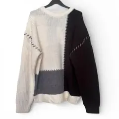 【新品未使用】AZUL by MOUSSY ニットセーターM 洗濯機OK