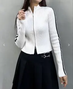 ハイネック ニット