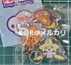 韓国 ポケモンタウン アクリル キーホルダー キーリング ポップアップ
