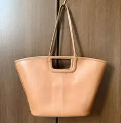 ZARA レディース　トートバッグ　茶色　ブラウン　A4 ビジネスバッグ