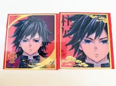 鬼滅の刃　柱展　ミニクリア色紙　冨岡義勇　胡蝶しのぶ 鬼滅の刃 柱展 ランダム ミニクリア色紙 冨岡義勇 義勇 クリア色紙