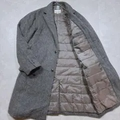 美品✨スティーブンアラン アルパカ シャギー チェスターコート キルティング M