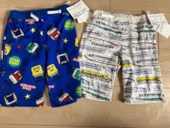 ハーフパンツ 半ズボン 新幹線柄 100.110サイズ