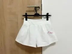 MARS♡フクレジャガード∞タックプリーツ♡ロゴ刺繍入り♡ショートパンツ♡白