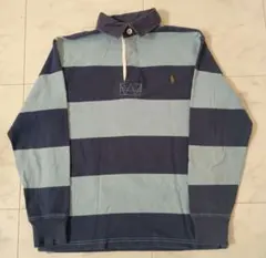 ラルフローレン　ラガーシャツ　ボーダー　140