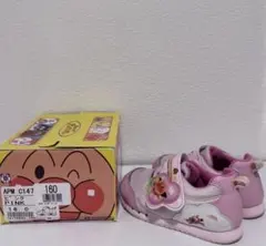 アンパンマン スニーカー 16cm ピンク