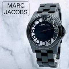 稼動品✨MARC JACOBS レディース腕時計 ヘンリー スケルトン ブラックのサムネイル