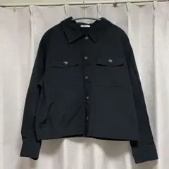 ミリタリージャケット ブラック/黒 アウター カジュアル