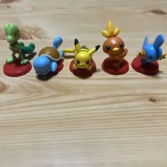 ポケットモンスター 旅立ちの3匹 チョコエッグ 5点セット