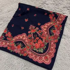 ランバン LANVIN ハンカチ　52㎝✖︎52㎝　綿100%のサムネイル
