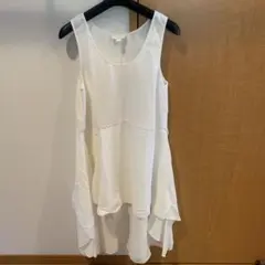 COS ノースリーブチュニック　ホワイト 34サイズのサムネイル