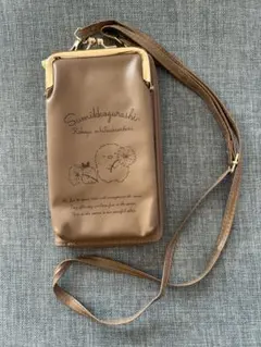すみっコぐらし　がま口スマホポーチ