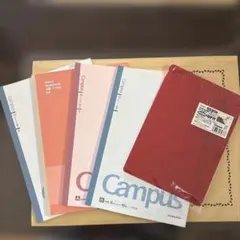 A4ノートまとめ売り Campus Askul 未使用 5冊セット B5赤下敷き
