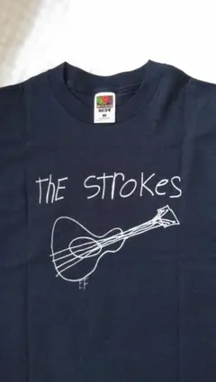 The Strokes バンドTシャツ ネイビー Mサイズのサムネイル