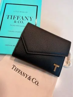 【レア】Tiffany & Co『Tiffany T』三つ折り お財布