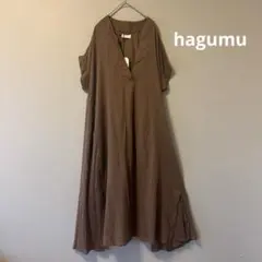 【美品】hagumu ハグム ロングワンピース インド綿のサムネイル