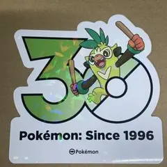ポケモン 韓国限定 30周年記念 ステッカー バチンキーのサムネイル