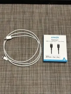 Apple Anker USB-C Lightningケーブル 2本セット