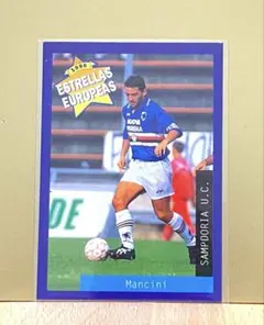 パニーニ ロベルトマンチーニ サンプドリア ESTRELLAS EUROPEAS