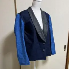 デニムジャケット　ハンドメイド