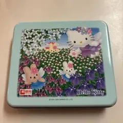 ハローキティ　缶入りレターセット　2003年　郵便局　サンリオ　妖精