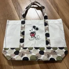 ミッキーマウス トートバッグ キャンバス