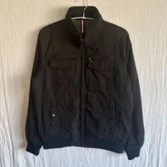 トミーヒルフィガー 中綿ブルゾン 黒 Mサイズ アウター ジャケット TOMMY