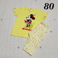 UNIQLO 西松屋 半袖 ミニー セットアップ 80 90