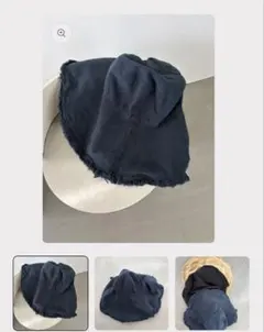 VAKT. BRIM MIDIUM フリンジバケットハット ブラウン 新品 - メルカリ