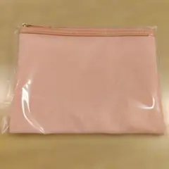 資生堂 オンラインストア フラットポーチ ピンク ノベルティ