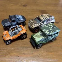 ■マッチボックス■オフロード系4台セット■トヨタFJ40■ジープコンパス