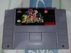 北米版 SNES Power Rangers 海外版 スーパーファミコン